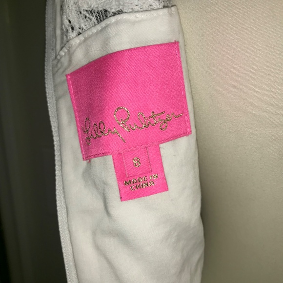 Lilly Pulitzer Sharice coral bay lace sheath dress - Picture 10 of 16